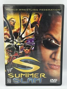 WWF Summerslam 2000 Complete With Insert RARE OOP - Picture 1 of 3