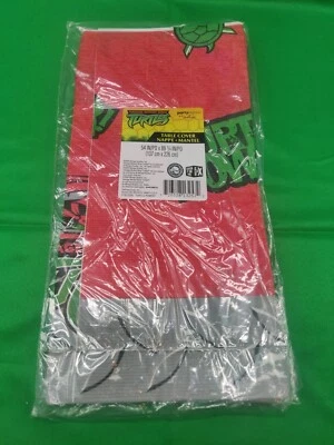 Cubierta de mesa de papel Hallmark Teenage Mutant Ninja Turtles fiesta de cumpleaños 54x89  Foto 1 de 3