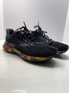 BROOKS LAUNCH RUNNING MEN SNEAKERS SIZE 13 BLACK RED BLUE YELLOW - Picture 1 of 6