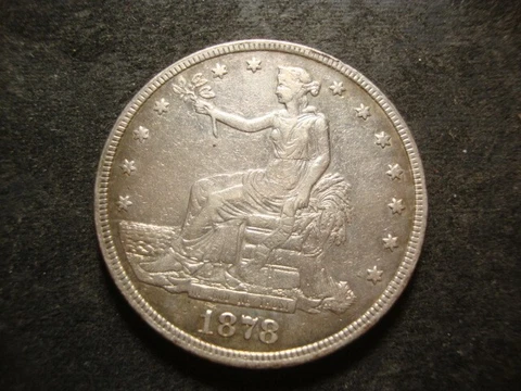 1878-S VF XF Trade Dollar PQ Premium Quality MTX Cover