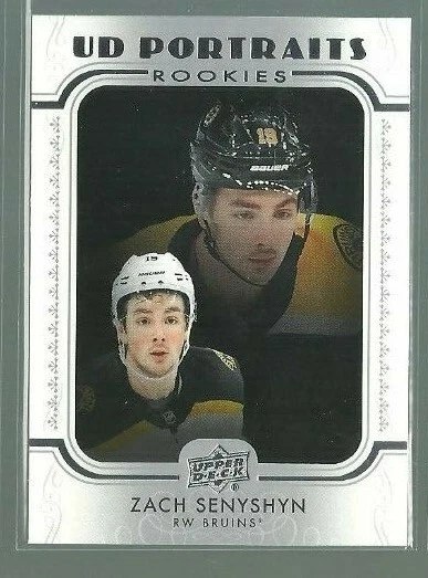 2019-20 Upper Deck UD Portraits #P44 Zach Senyshyn (ref 84807) - Image 1 of 1