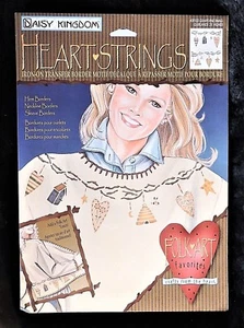 Daisy Kingdom Grapevine Swag Iron-On Transfer Border Motif Heart String Folk-Art - Picture 1 of 2