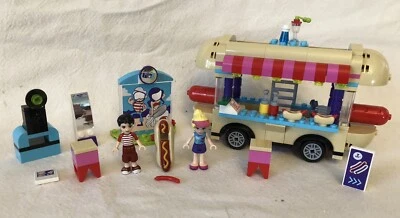 LEGO Friends 41129 Amusement Park Hot Dog Van 100% Complete w/ Manual & Minifigs - Image 1 of 4