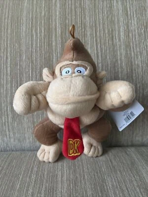 Figura de peluche Good Stuff Donkey Kong 10" muñeca con licencia Nintendo Super Mario 2020 Foto 1 de 4