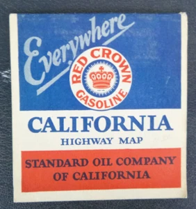 1928 California  road map booklet Chevron gas route 66 Standard Oil - Picture 1 of 6