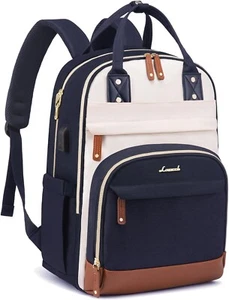 LOVEVOOK Rucksack Damen Laptop Rucksack 15.6 Zoll Schulrucksack Mädchen Teenager - Bild 1 von 5