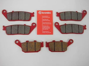 Pastillas de freno Brembo pastillas de freno freno delantero + trasero Triumph Tiger 800 + 800 XC - Imagen 1 de 1