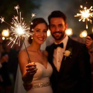 XYHLC-80 Pcs Wedding Sparkler Sticks, 8 INCH Party Favors, Bash, Holiday Party, - Picture 1 of 5
