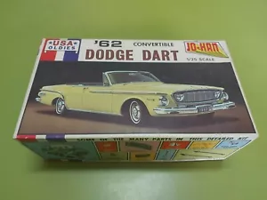 Jo-Han '62 Convertible Dodge Dart Usa Oldies 1/25 Scale Kit - Bild 1 von 12