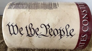 🇺🇸 Verfassung der Vereinigten Staaten _ We The People _ Patriotischer großer Kaffee Tee Becher - Bild 1 von 7