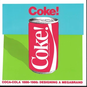 VINTAGE 1886-1986 HISTORY OF COCA COLA BOOK! ILLUSTRATED! COKE! ADVERTISEMENTS+! - Picture 1 of 24