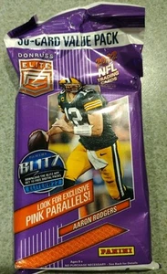 2022 Donruss Elite Football Factory Sealed 30 Card Hanger Pack - Picture 1 of 4