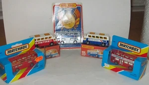 x5 MATCHBOX SUPERFAST - BUSES - MB17 & 65 AIRPORT COACH MINT IN BOXES - JOB LOT - Picture 1 of 11