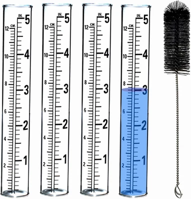 Plastic Rain Gauge Replacement Tube, 5'' Capacity Rain Gauges Replacement Tubes  - Image 1 of 4