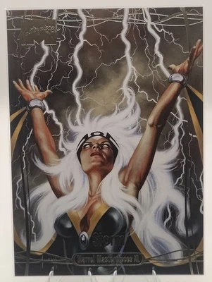 Storm Marvel Masterpieces Gold Foil 259/1999 - Image 1 of 3