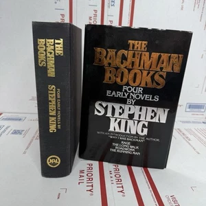 The Bachman Books Four Early Novels by Stephen King 1985 HC/DJ 1st Omnibus Ed. - Imagen 1 de 15