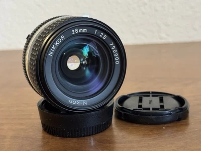 尼康 Nikkor 28 毫米 F2.8 AIS 手动对焦镜头 适用于胶片/数字 28 毫米 F/2.8 ai-s — 第 1/4 张图片