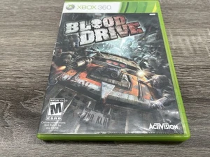 Blood Drive (Microsoft Xbox 360, 2010) Complete with Manual CIB - Picture 1 of 7