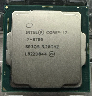 Intel Core i7-8700 3.20GHz Socket LGA1151 Processor CPU (SR3QS) - image 1 of 2