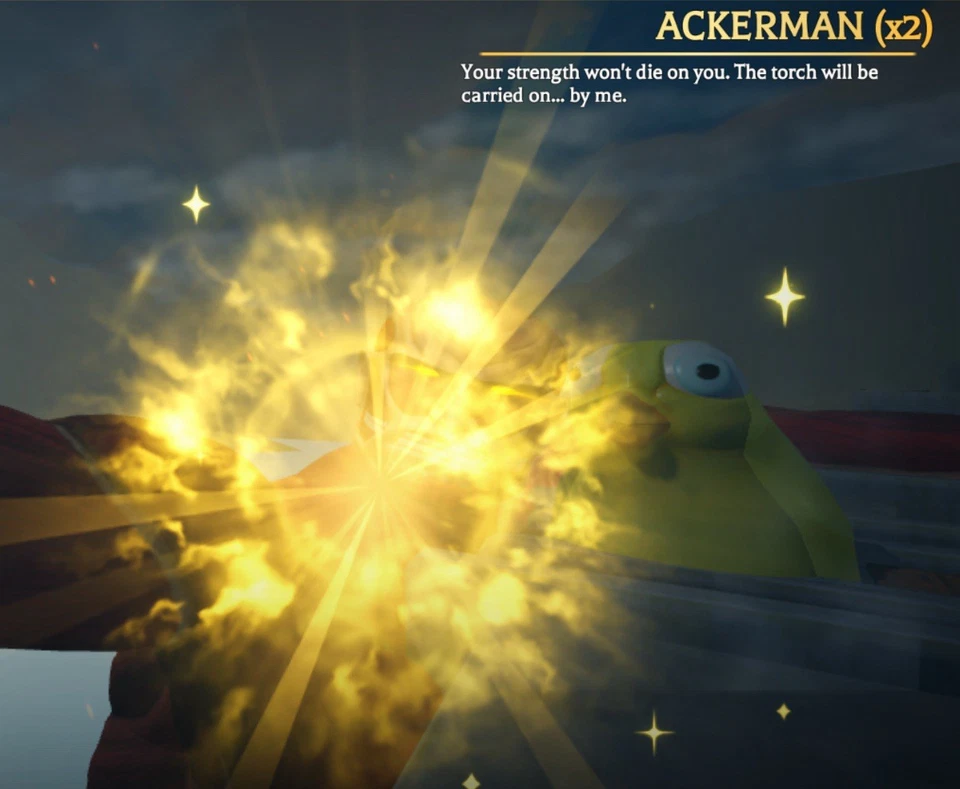 Aotr Ackerman Clan- Attack On Titan Revolution (ULTRA CHEAP) Leg Clan  - Image 1 of 1