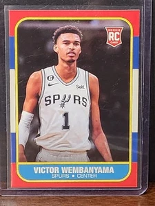 Victor Wembanyama 1986 Fleer Redesign Rookie RC Spurs  - Picture 1 of 2