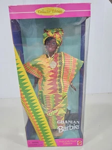 Ghanian Barbie Dolls of the World Collection Ghanian 1996 Mattel 15303 NIB - Picture 1 of 12