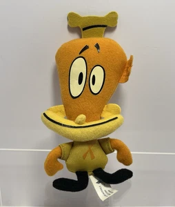 Juguete de peluche de 6" Cartoon Network Camp Lazlo 2009 raro Singapore Airlines - Imagen 1 de 16