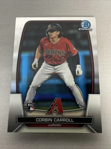 2023 Bowman Chrome RC Corbin Carroll #3 Rookie - Picture 1 of 12