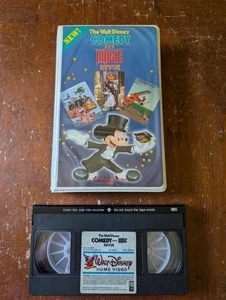 The Walt Disney Comedy and Magic Revue VHS Tape 1985 Clamshell - Foto 1 di 4