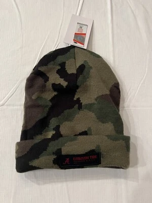 Nike Alabama Marea Carmesí Apreciación Militar Camuflaje Invierno Sombrero Tejido Gorro Foto 1 de 3
