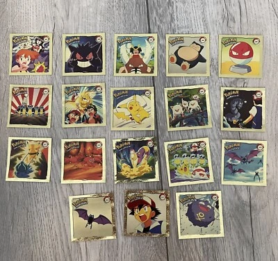 Pokemon Artbox Sticker Complete Set Gold/Silver/Common - Image 1 of 4