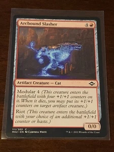 Magic the Gathering Modern Horizons 2 Arcbound Slasher - Picture 1 of 2