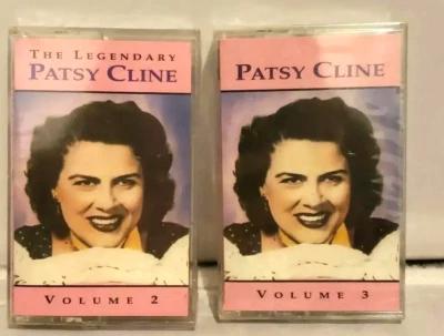 The Legendary Patsy Cline Cassette Tape Volume 2 And 3 New Factory Sealed - Image 1 of 4