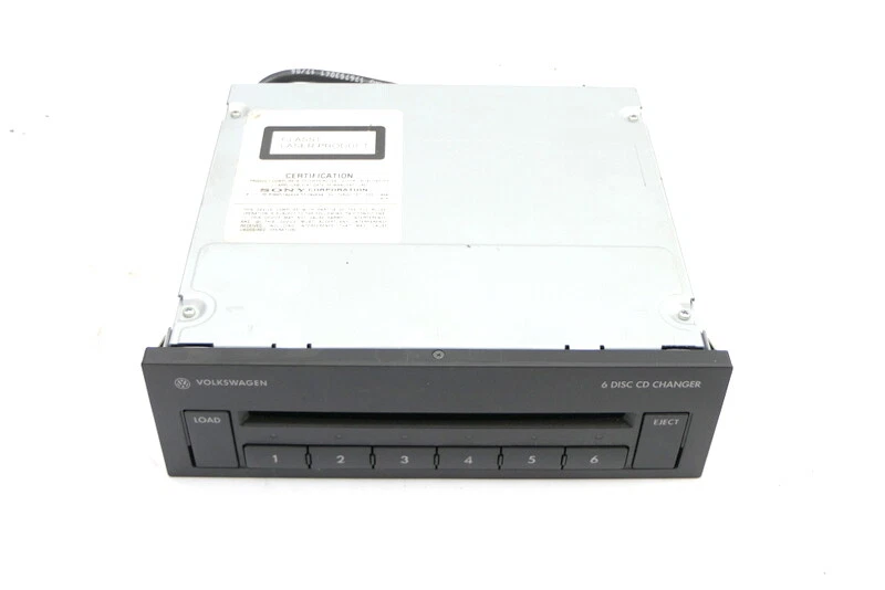 VW Golf 5 1K Jetta Touran Lupo CD Wechsler 6 Fach 1K0035110B/ A original - Bild 1 von 3