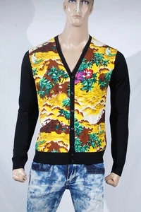 Authentic Dsquared 2 Men's wool-viscose sweater cardigan US M - Picture 1 of 8