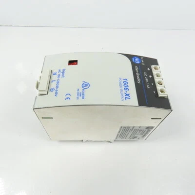 Allen Bradley 1606-XL120D 24V DC 5A Power Supply 1PH 100-120/200-240VAC Input - Image 1 of 4