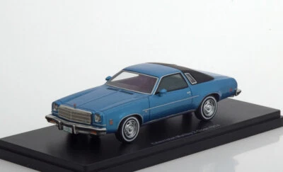 CHEVROLET MALIBU 2 DOORS 1974 BLUE METAL NEO 47186 1/43 RESIN BLAU USA CAR - Photo 1/3