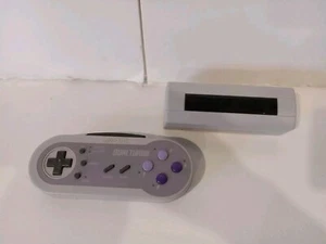 SNES Super NINTENDO AKKLAIM Dual Turbo Wireless Controller System - Picture 1 of 4