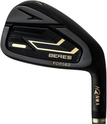 HONMA BERES 09 BLACK IRON #5 ARMRQ FX BLACK R-FLEX GRAPHITE SHAFT MENS RH 2024 - Image 1 of 4