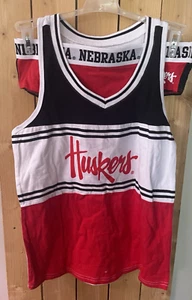 *NEBRASKA  HUSKERS  TANK TOP AND  BRIEFS  * SIZE LARGE (7)  SHIRT & UNDERWEAR - Picture 1 of 6