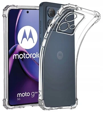 Handy Hülle für Motorola Moto G84 5G Anti Shock Schutzhülle Silikon Bumper Case