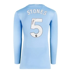 John Stones Signed Manchester City Shirt: Home, 2023-24 - Picture 1 of 2