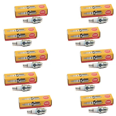 Zündkerze 10 X NGK BPMR6F Motorsäge für Dolmar 100 102 PS 33 330 340 341 344 400 - Bild 1 von 4