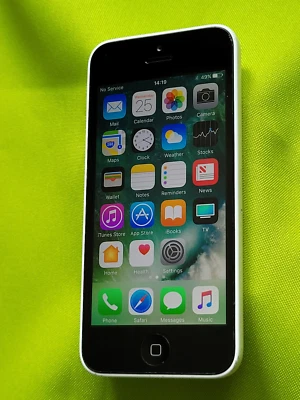 Apple iPhone 5c A1532 8GB белый разблокированный MGFG2 рабочее состояние. См. рисунок как есть - Изображение 1 из 4