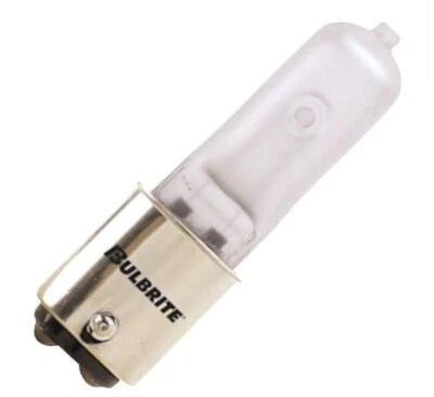Bulbrite XP Q35FR/DC 35W 120V JC TYPE DC Bayonet BASE UV STOP Frosted - Image 1 of 3