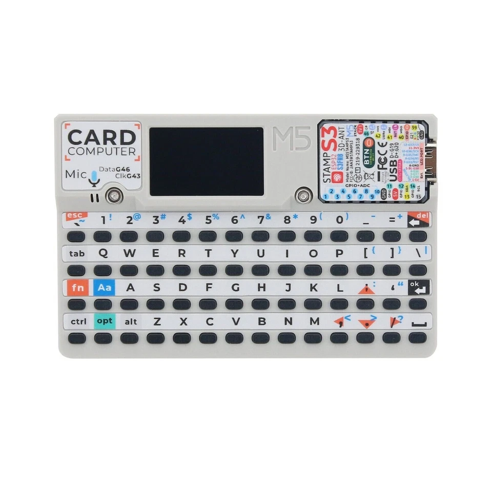 M5stack Cardputer StampS3 Mikrocontroller 56 Tasten Programmierbare Tastatur - Bild 1 von 4