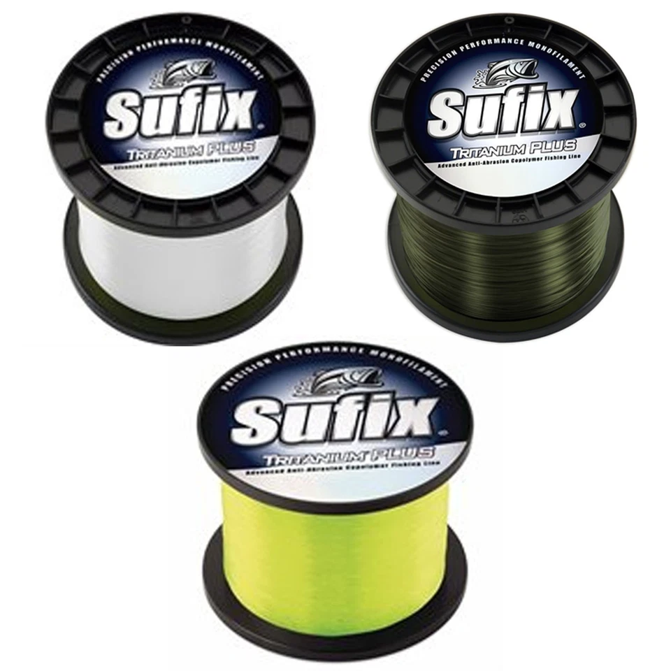 Sufix 696 Tritanium Plus Monofilament Fishing Line, 1 lb Spool, Pick Color/Class - Image 1 of 1