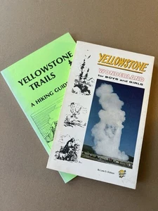 Vintage Yellowstone Books – Wonderland 1969 & Trails Hiking Guide 1984 - Picture 1 of 23