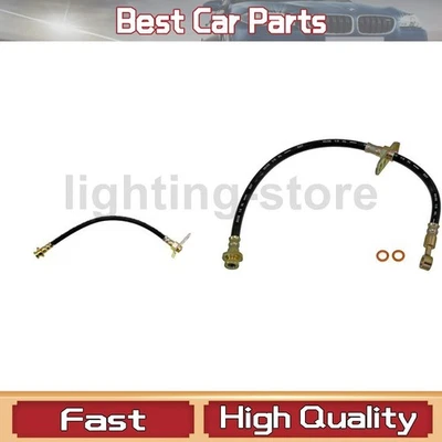 2 后制动液压软管制动线适用于日产 Altima 2.4L 1993 — 第 1/4 张图片