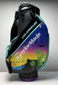 Taylormade 2023 US Open Los Angeles LACC Staff Bag Black 6-Way Divide Golf Bag - Picture 1 of 12